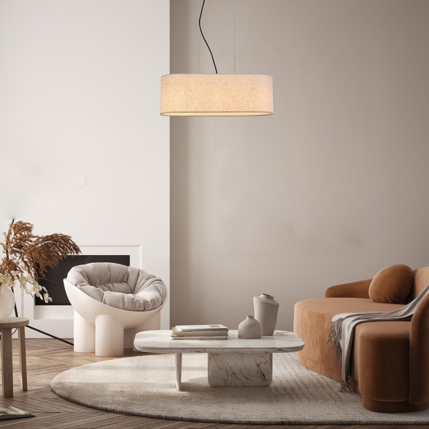 Rabalux - Lampadario a sospensione con filo 3xE27/40W/230V