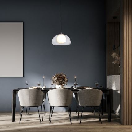 Rabalux - Lampadario a sospensione con filo 1xG9/5W/230V limpido