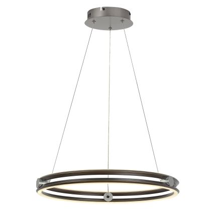 Rabalux - Lampadario LED dimmerabile a sospensione su cavo LED/60W/230V 3000-6500K grigio + telecomando