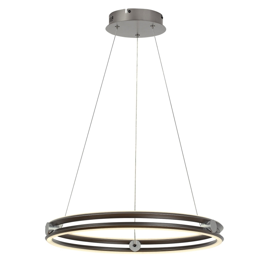 Rabalux - Lampadario LED dimmerabile a sospensione su cavo LED/60W/230V 3000-6500K grigio + telecomando
