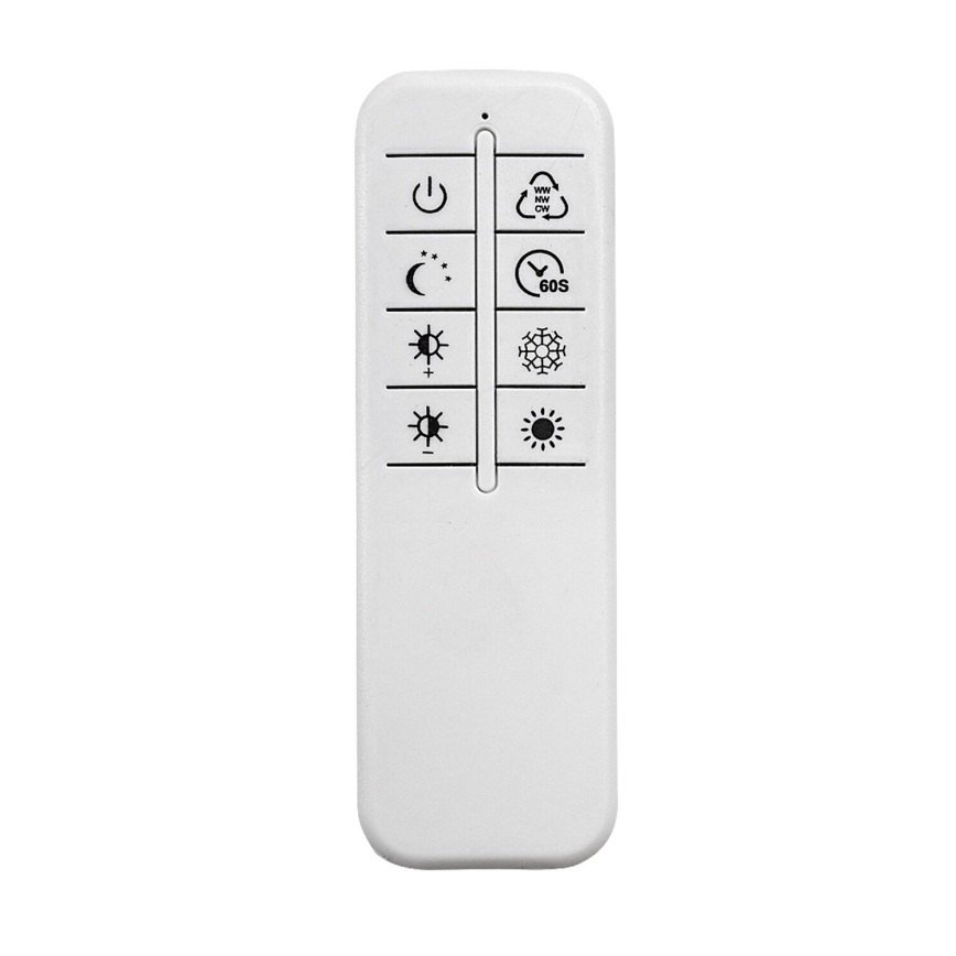 Rabalux - LED-dimmbare Pendelleuchte an Seil LED/60W/230V 3000-6500K grau + Fernbedienung