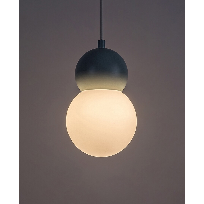 Rabalux - Lampadario a sospensione con filo 1xG9/38W/230V blu