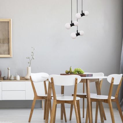 Rabalux - Lampadario a sospensione con filo 6xG9/28W/230V