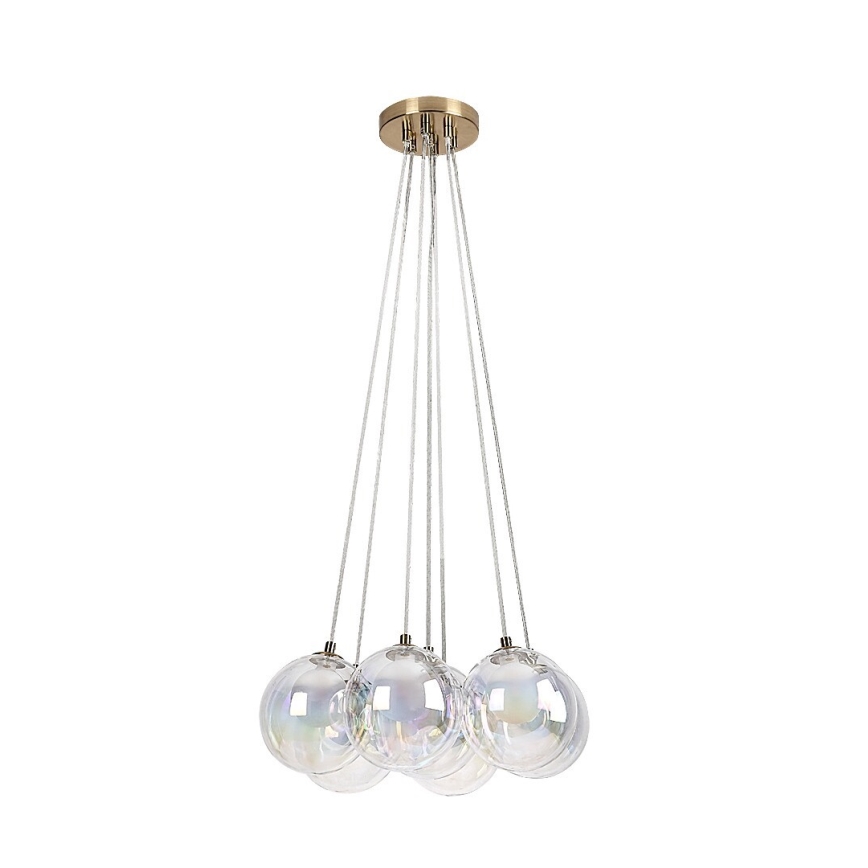 Rabalux - Lampadario a sospensione con filo 7xG9/25W/230V