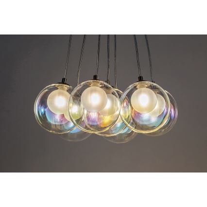 Rabalux - Lampadario a sospensione con filo 7xG9/25W/230V