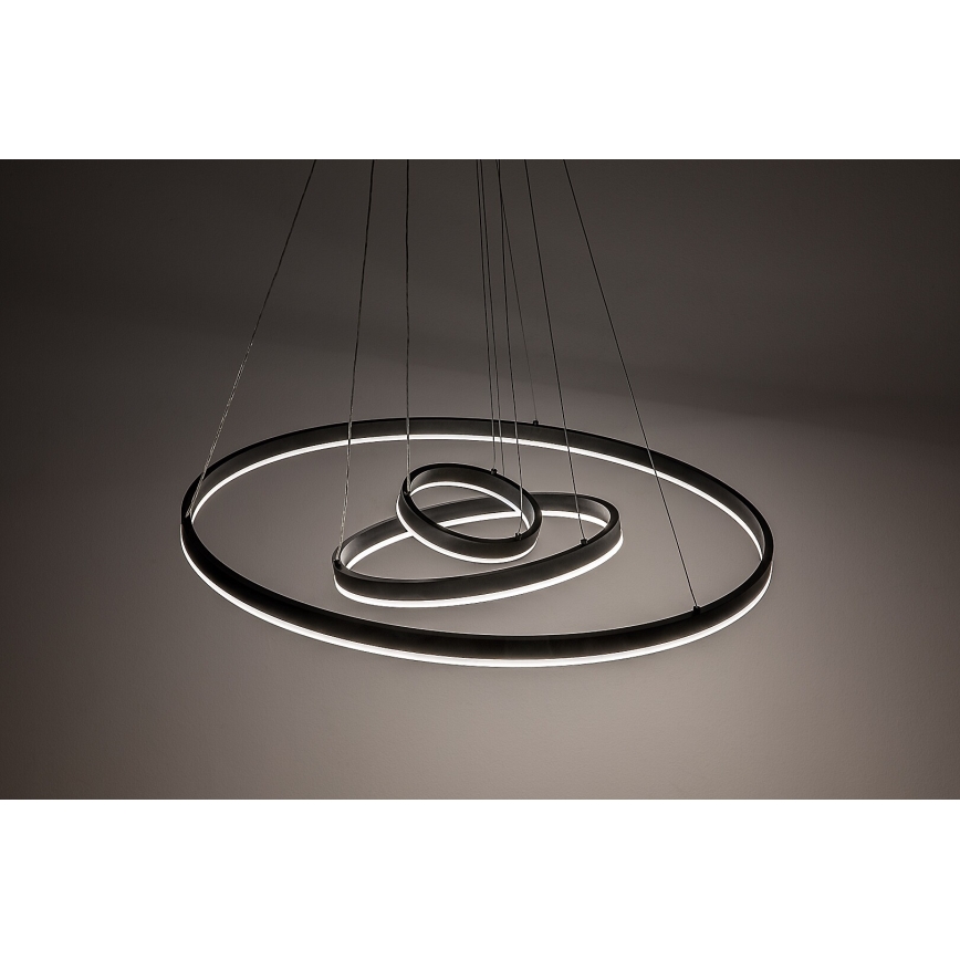Rabalux - LED-dimmbare Pendelleuchte an Stahlseil LED/100W/230V 3000-6500K + Fernbedienung