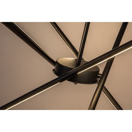 Rabalux - Lampadario LED a sospensione con filo LED/40W/230V 3000K nero
