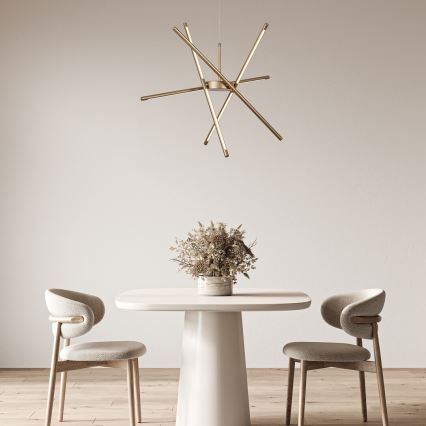 Rabalux - Lampadario LED a sospensione con filo LED/40W/230V 3000K oro