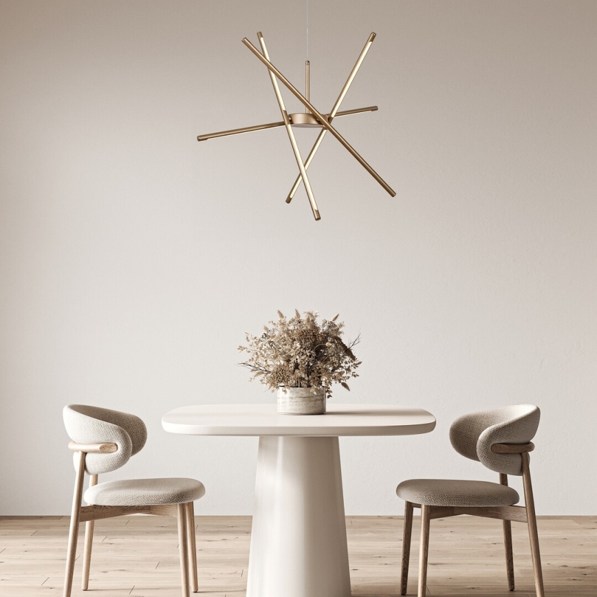 Rabalux - Lampadario LED a sospensione con filo LED/40W/230V 3000K oro