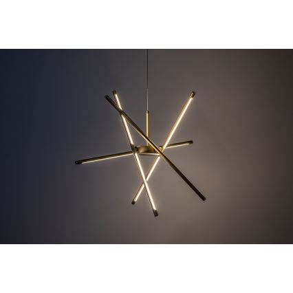 Rabalux - Lampadario LED a sospensione con filo LED/40W/230V 3000K oro