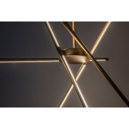 Rabalux - Lampadario LED a sospensione con filo LED/40W/230V 3000K oro
