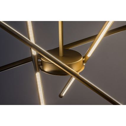 Rabalux - Lampadario LED a sospensione con filo LED/40W/230V 3000K oro