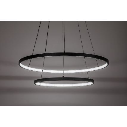 Rabalux - Lampadario LED dimmerabile a sospensione con cavo LED/75W/230V 3000-6500K + telecomando