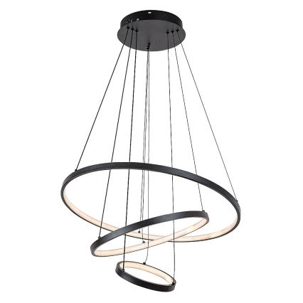 Rabalux - Dimmbare LED-Hängeleuchte an Stahlseil LED/90W/230V 3000-6500K + Fernbedienung
