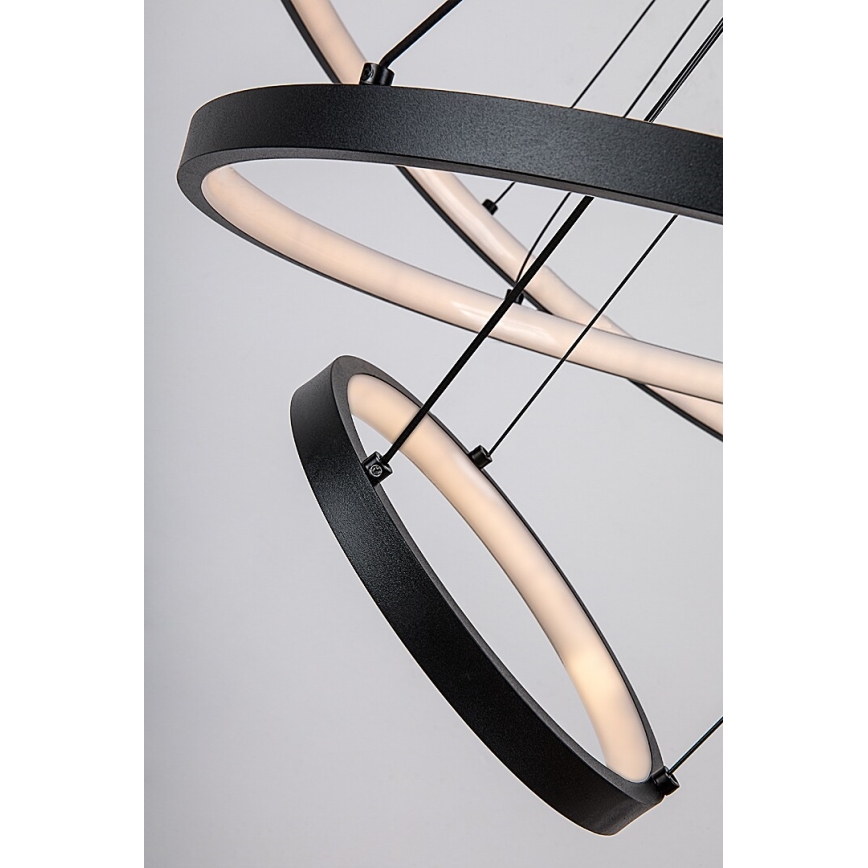 Rabalux - Lampada a sospensione LED dimmerabile a cavo LED/90W/230V 3000-6500K + telecomando
