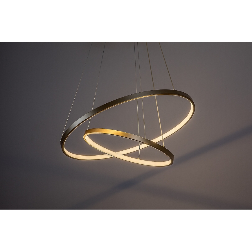 Rabalux - Lampadario LED dimmerabile a sospensione con cavo LED/75W/230V 3000-6500K + telecomando