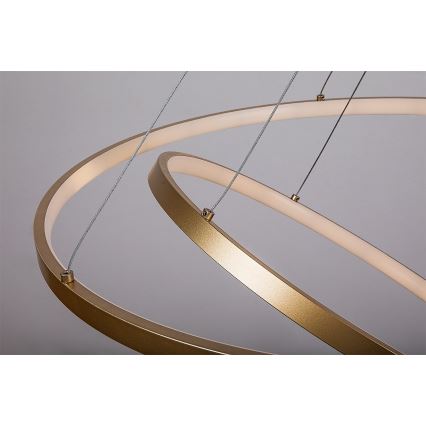 Rabalux - Lampadario LED dimmerabile a sospensione con cavo LED/75W/230V 3000-6500K + telecomando