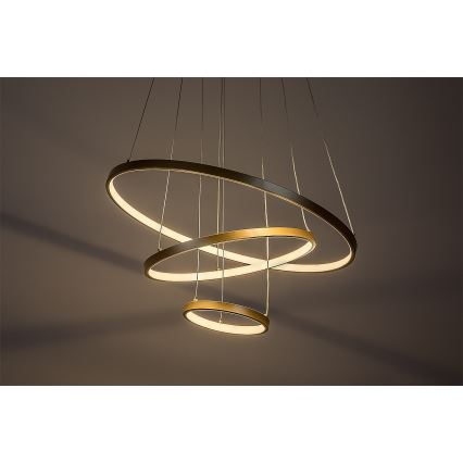 Rabalux - Lampadario LED dimmerabile su cavo LED/90W/230V 3000-6500K + telecomando