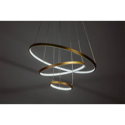 Rabalux - Lustre LED dimmable suspendu sur câble LED/90W/230V 3000-6500K + télécommande
