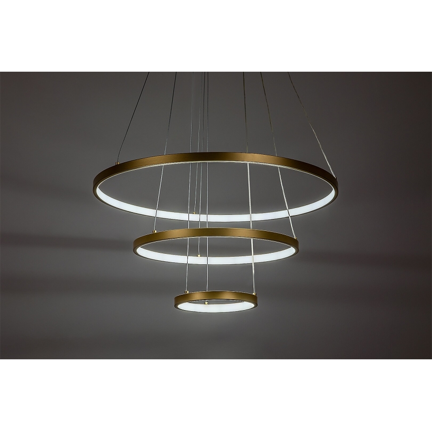 Rabalux - Lustre LED dimmable suspendu sur câble LED/90W/230V 3000-6500K + télécommande