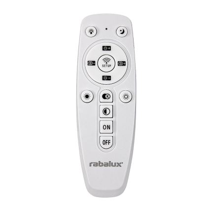 Rabalux - Lustre LED dimmable suspendu sur câble LED/90W/230V 3000-6500K + télécommande