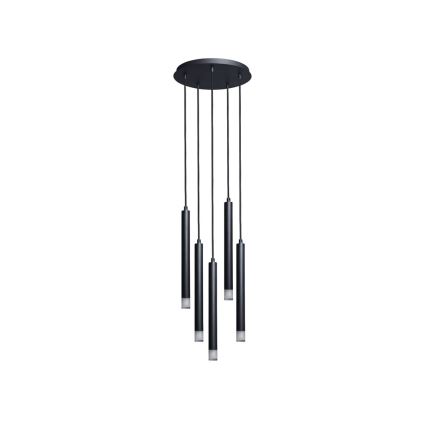 Rabalux - Hängeleuchte 5xG9/5W/230V schwarz