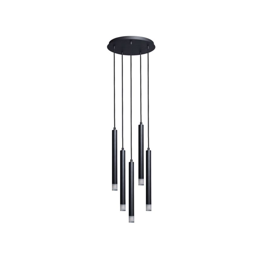 Rabalux - Hängeleuchte 5xG9/5W/230V schwarz