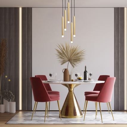 Rabalux - Hängeleuchte 5xG9/5W/230V golden