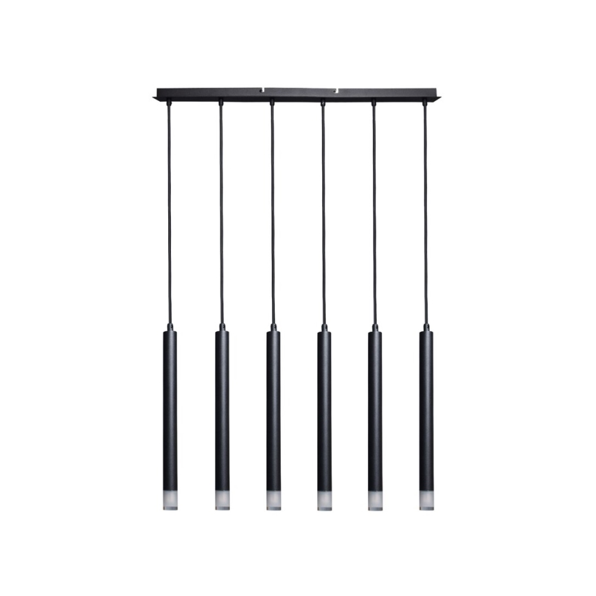 Rabalux - Hängeleuchte 6xG9/5W/230V schwarz