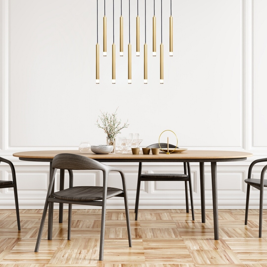 Rabalux - Hängeleuchte 10xG9/5W/230V golden
