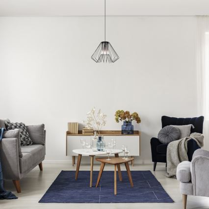 Rabalux - Lampadario a sospensione con filo 1xE27/40W/230V
