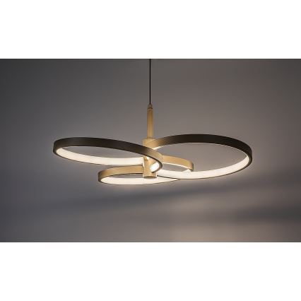 Rabalux - Lampada a sospensione LED dimmerabile con cavo LED/50W/230V 3000-6500K + telecomando