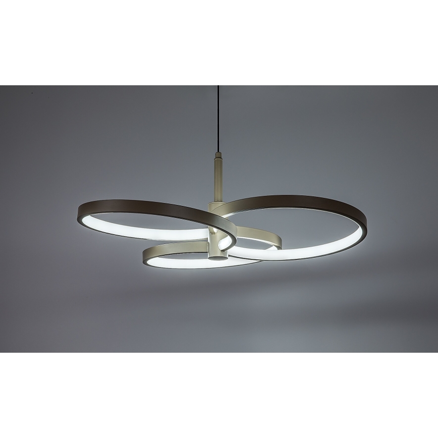 Rabalux - Lampada a sospensione LED dimmerabile con cavo LED/50W/230V 3000-6500K + telecomando