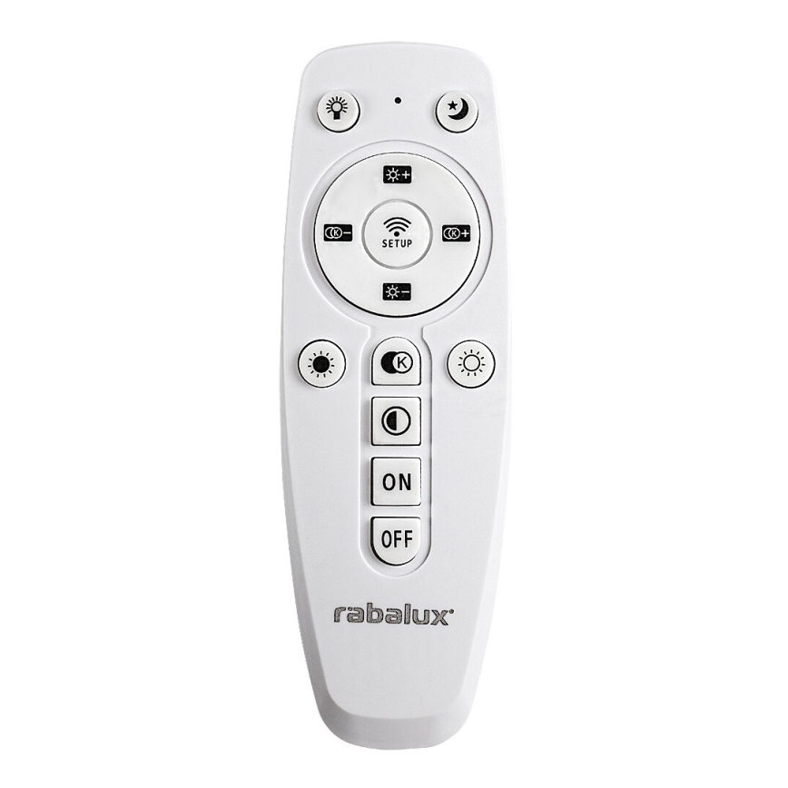 Rabalux - Lampada a sospensione LED dimmerabile con cavo LED/50W/230V 3000-6500K + telecomando