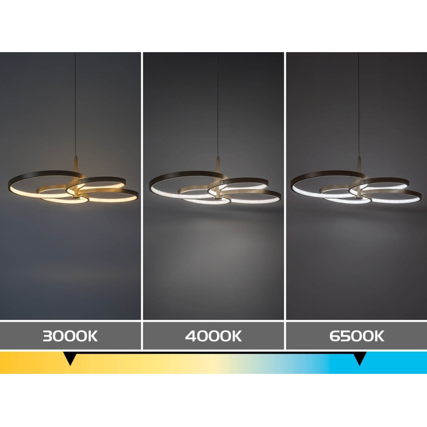Rabalux - LED dimmbare Pendelleuchte am Kabel LED/70W/230V 3000-6500K + Fernbedienung