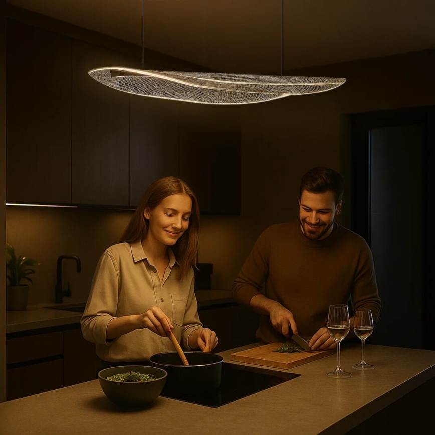 Rabalux - Lampadario LED a sospensione con cavo LED/32W/230V 3000K
