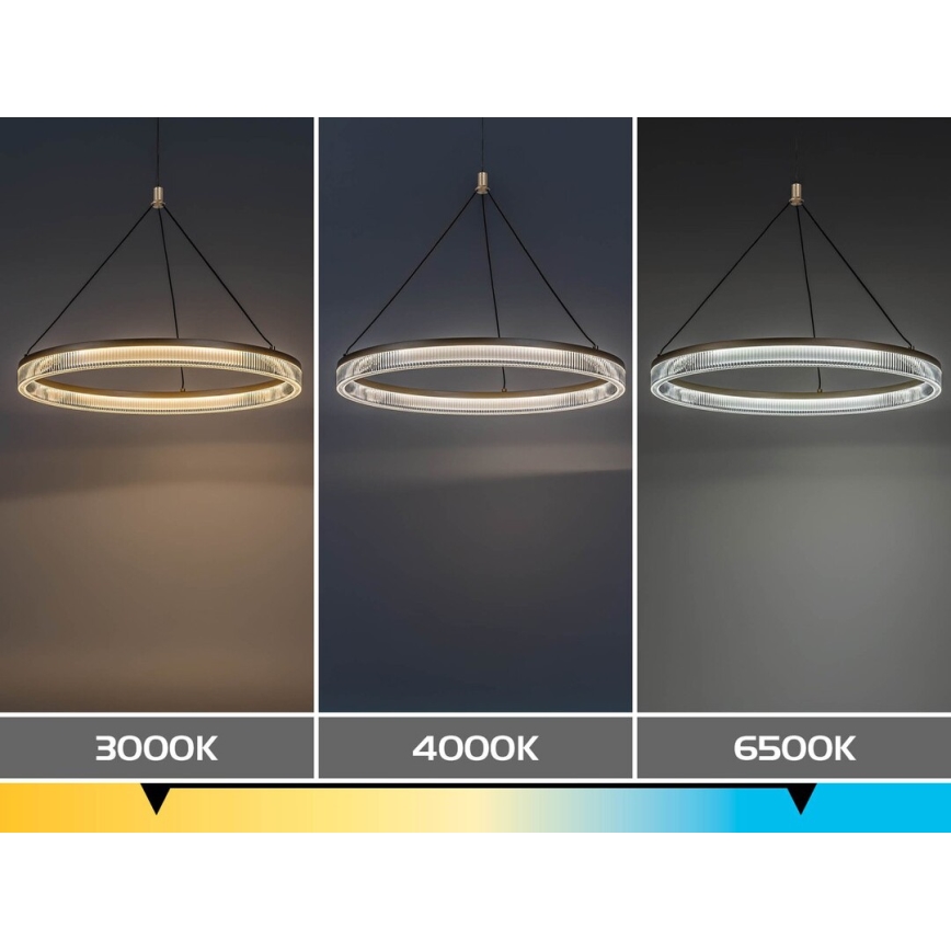 Rabalux - dimmbare Pendelleuchte an Kabel LED/24W/230V 3000-6500K + Fernbedienung