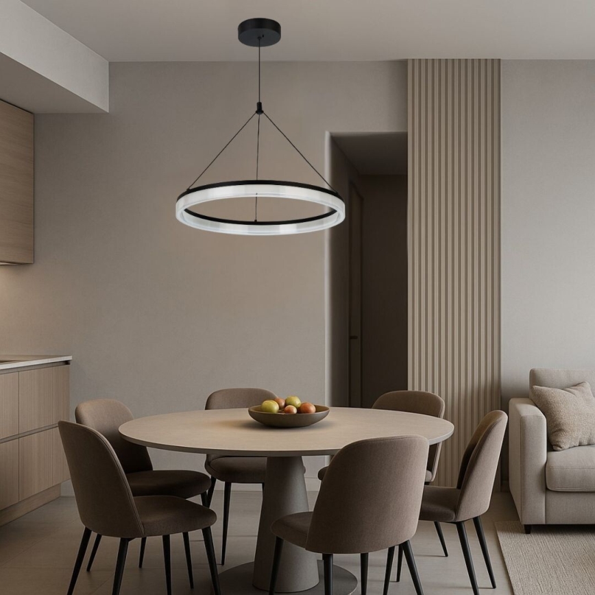 Rabalux - Lampadario LED dimmerabile a sospensione con cavo LED/24W/230V 3000-6500K + telecomando