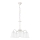 Rabalux 7261 - Lustre FABIOLA E27/40W/230V blanc