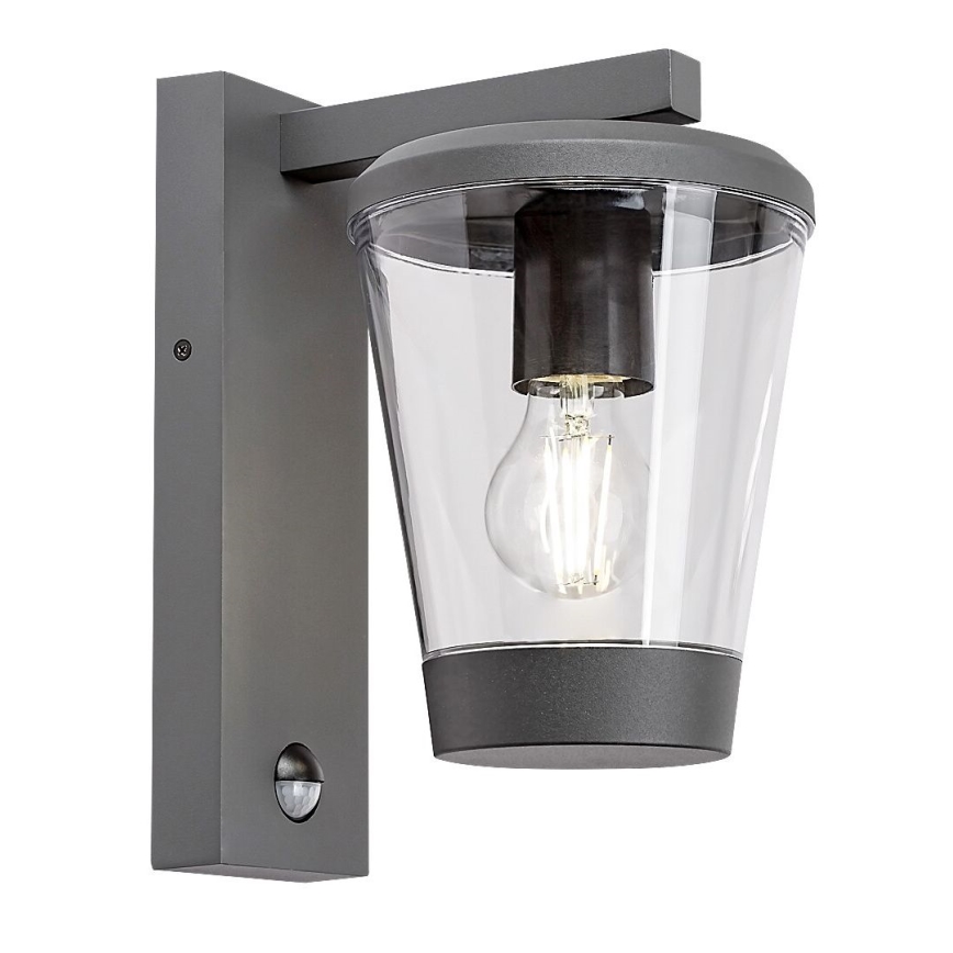 Rabalux - Applique d'extérieur avec détecteur 1xE27/40W/230V IP44