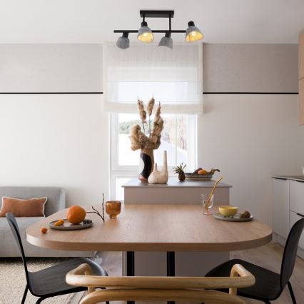 Rabalux - Lampadario a plafone 4xE14/10W/230V