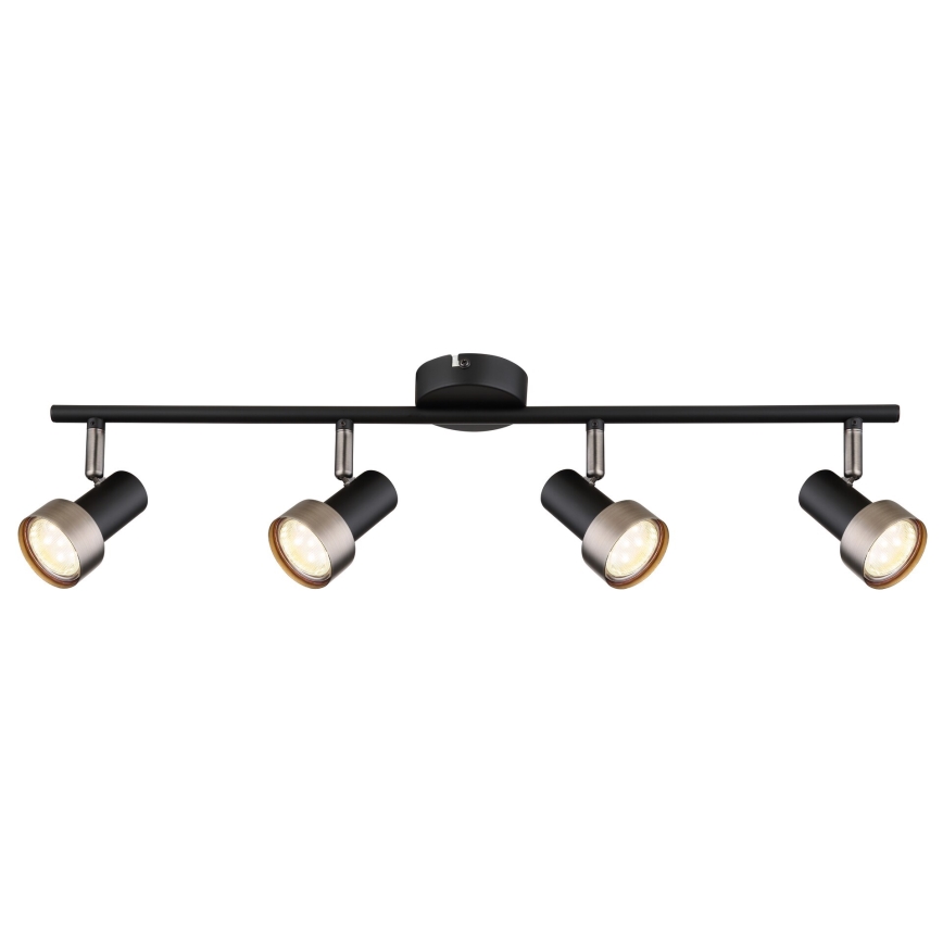 Rabalux - Plafoniera con 4 faretti GU10/50W/230V