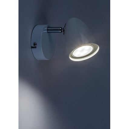 Rabalux - Faretto da parete 1xGU10/5W/230V bianco