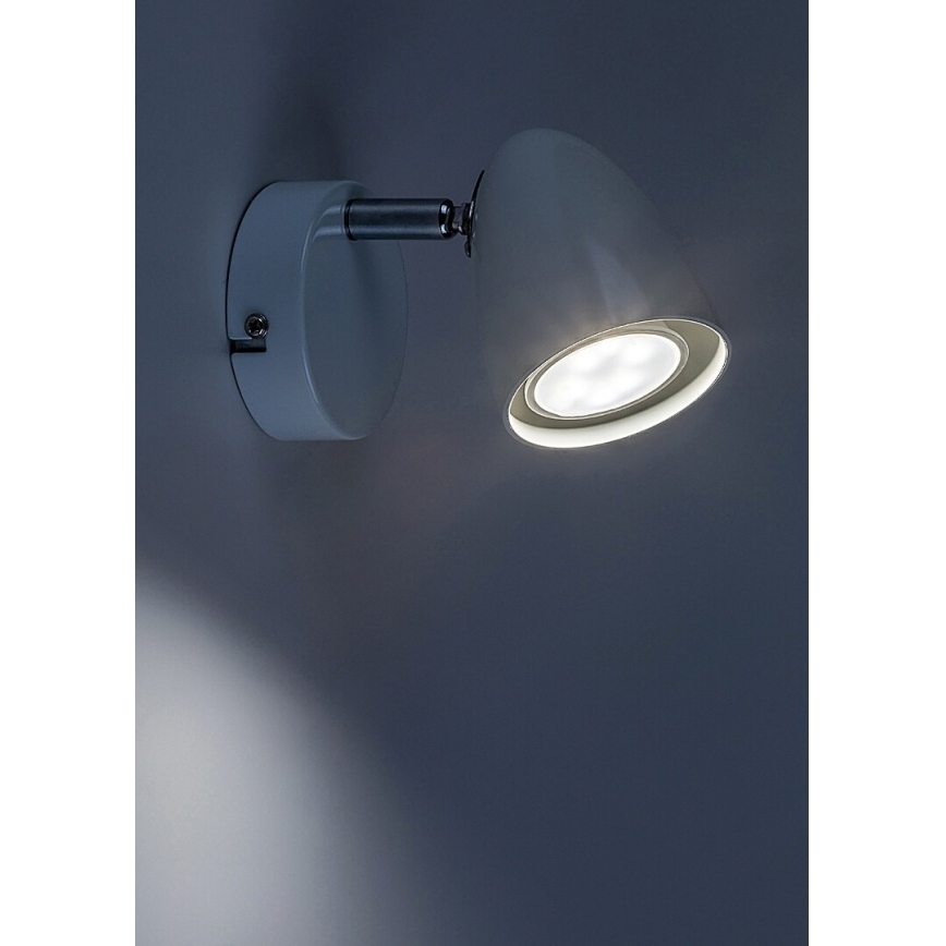 Rabalux - Faretto da parete 1xGU10/5W/230V bianco