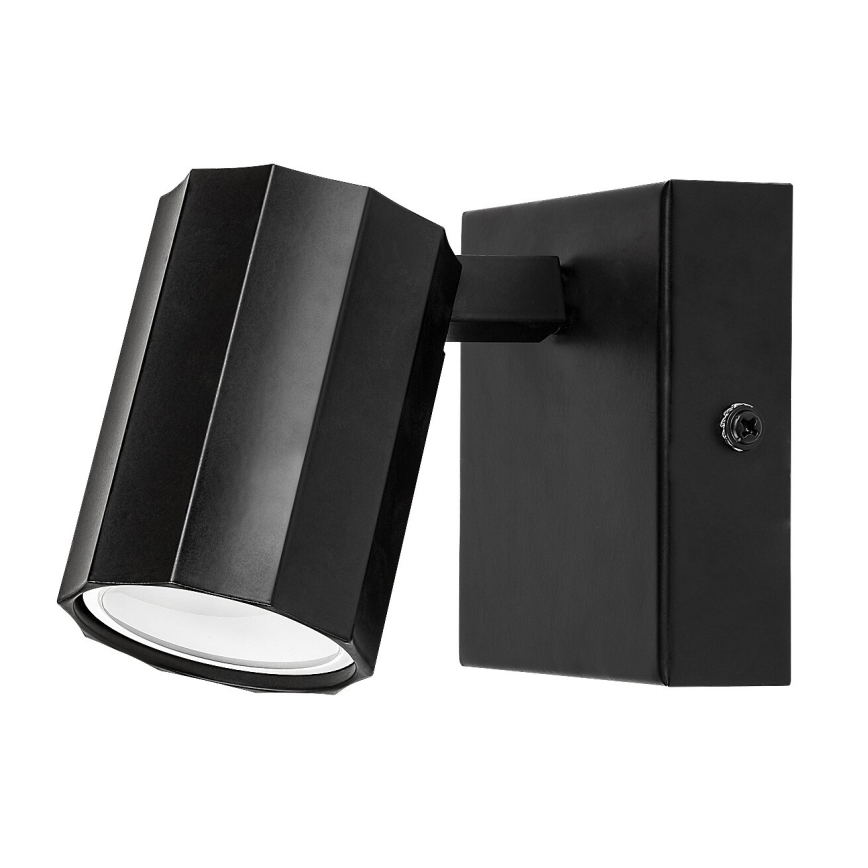Rabalux - Wandstrahler 1xGU10/5W/230V schwarz
