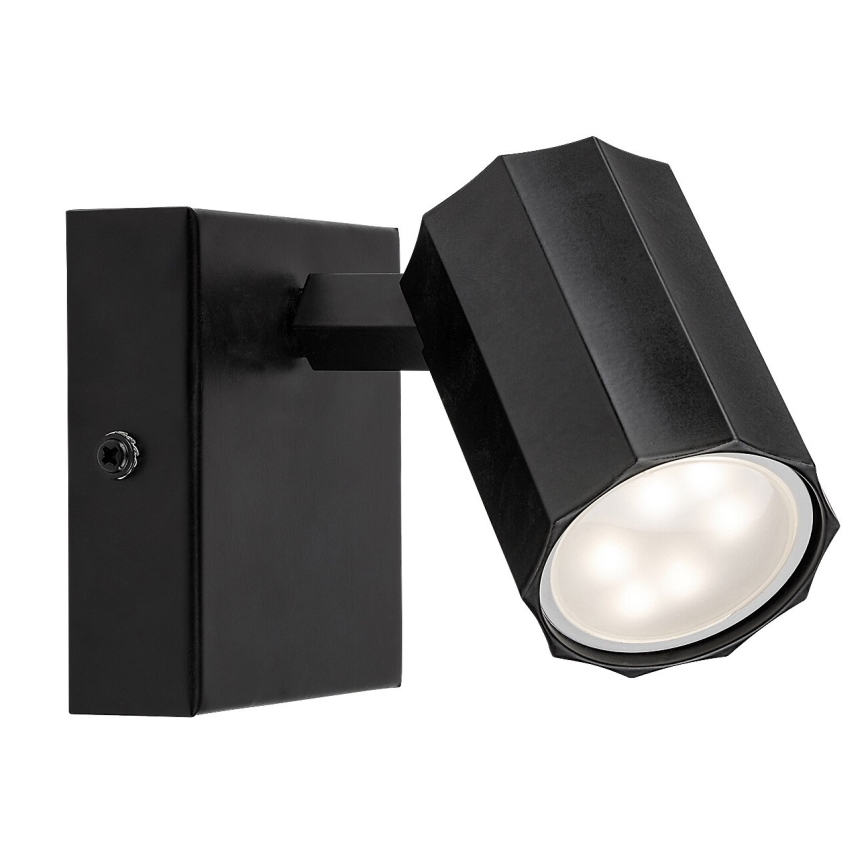 Rabalux - Wandstrahler 1xGU10/5W/230V schwarz