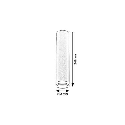 Rabalux - Faretto 1xGU10/35W/230V 24 cm