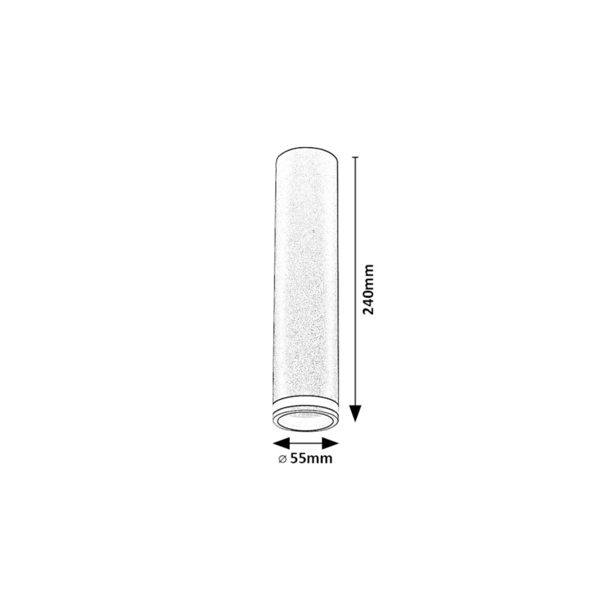 Rabalux - Faretto 1xGU10/35W/230V 24 cm
