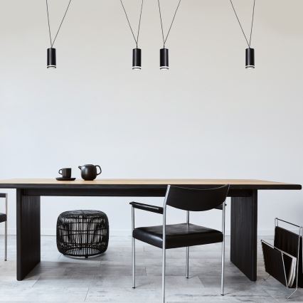 Rabalux - Lampadario a sospensione con filo 4xGU10/5W/230V ragno