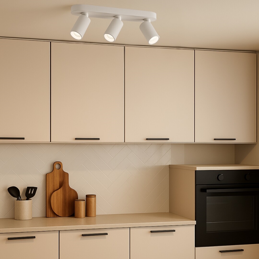 Rabalux - Faretto 3xGU10/7W/230V bianco